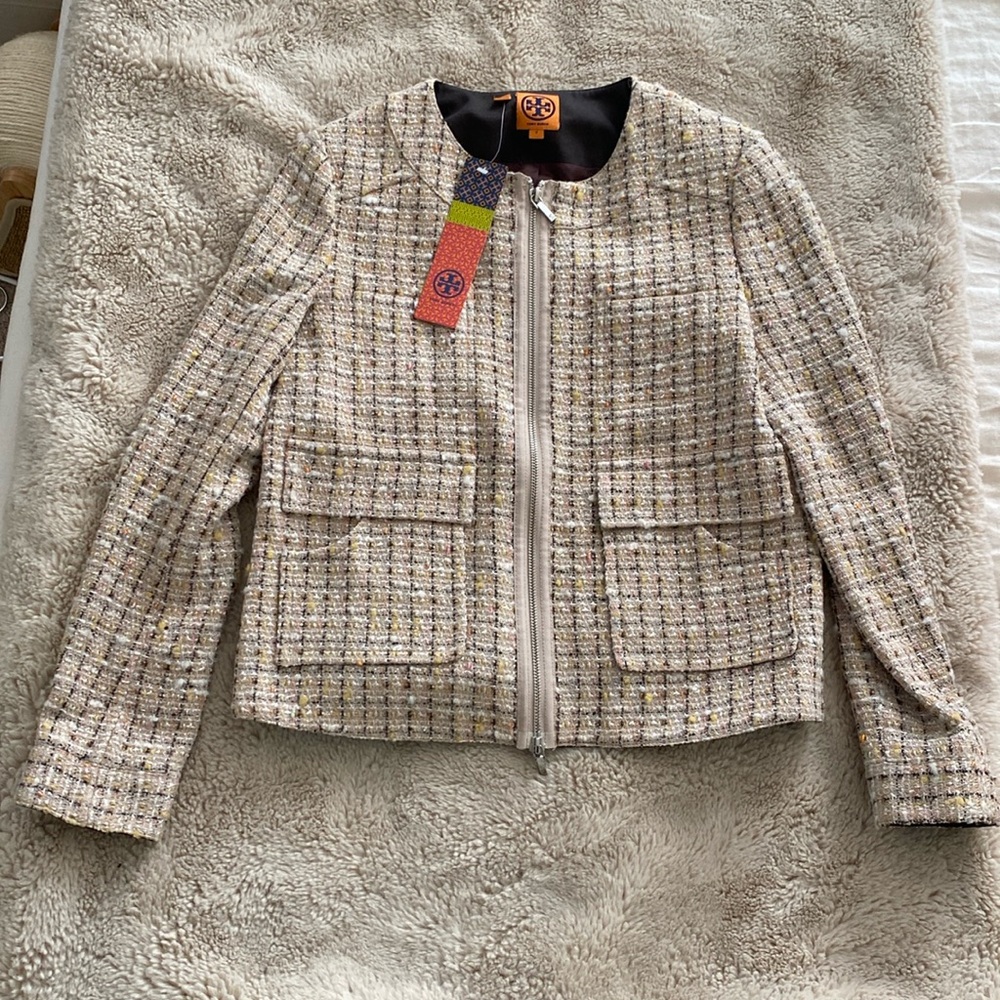Tory Burch Tweed Holly Jacket